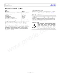 ADL5565ACPZ-R7 Datasheet Page 9