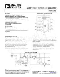 ADM1185ARMZ-1REEL7 Datasheet Cover