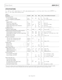 ADM12914-2ARQZ-RL7 Datasheet Page 3