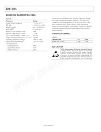 ADM13305-5ARZ Datasheet Page 6