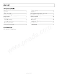 ADM13307-25ARZ Datasheet Page 2