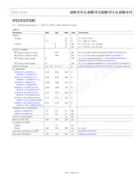 ADM1818-R23AKS-RL7 Datasheet Pagina 3