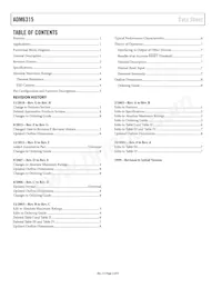 ADM6315-46D3ARTZR7 Datasheet Page 2