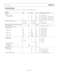 ADM6315-46D3ARTZR7 Datasheet Page 3