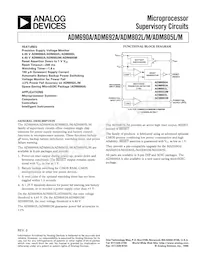 ADM692AARN-REEL Datenblatt Cover