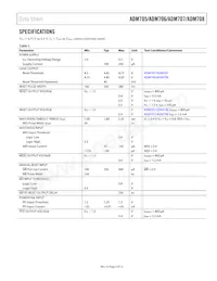 ADM708AR-REEL Datasheet Page 3