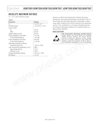 ADM708SAR-REEL Datasheet Page 5