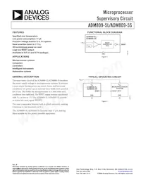 ADM809-5SAKS-REEL7 Datenblatt Cover