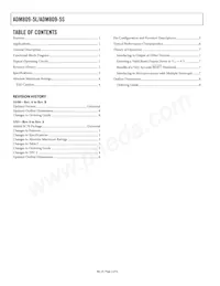 ADM809-5SAKS-REEL7 Datasheet Pagina 2
