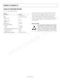 ADM809-5SAKS-REEL7 Datasheet Page 4