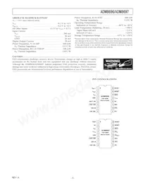 ADM8697ARU Datasheet Page 3