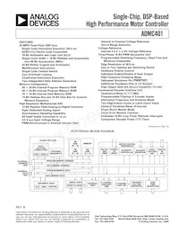 ADMC401BSTZ Datasheet Cover
