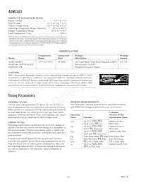 ADMC401BSTZ Datasheet Page 4