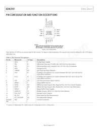 ADN2891ACPZ-RL7數據表 頁面 6