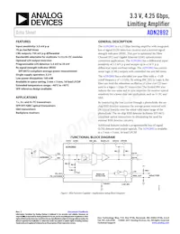ADN2892ACPZ-RL7 Datenblatt Cover