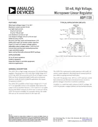 ADP1720ARMZ-5-R7 Datenblatt Cover