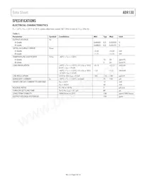 ADR130AUJZ-R2 Datasheet Page 3