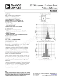 ADR1581ARTZ-R2 Datasheet Copertura