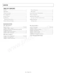 ADR280ARTZ-R2 Datasheet Page 2