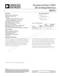 ADR370BRTZ-REEL7 Datasheet Cover