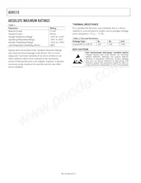 ADR510ARTZ-R2 Datasheet Page 4