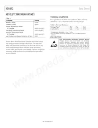 ADR512ART-R2 Datasheet Page 4