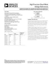 ADR525ARTZ-R2 Datasheet Cover