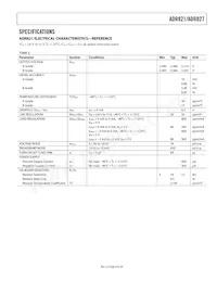 ADR827BRMZ-R2 Datasheet Page 3