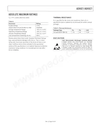 ADR827BRMZ-R2 Datasheet Page 9