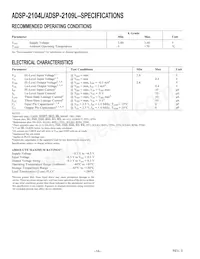 ADSP-2104BPZ-80 Datasheet Pagina 16