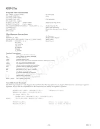 ADSP-2115BPZ-100 Datasheet Pagina 16