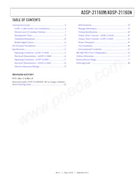 ADSP-21160NKB-100 Datenblatt Seite 3