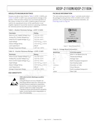 ADSP-21160NKB-100數據表 頁面 19