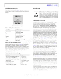 ADSP-21161NCCA-100 Datasheet Page 19
