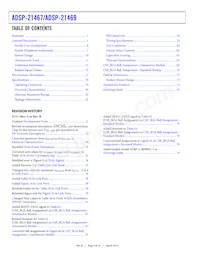 ADSP-21469BBC-3 Datasheet Pagina 2