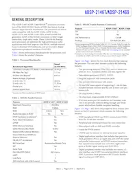 ADSP-21469BBC-3 Datasheet Pagina 3