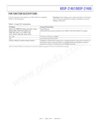 ADSP-21469BBC-3 Datasheet Page 13