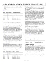 ADSP-21487KSWZ-4BB Datenblatt Seite 8