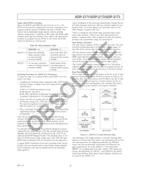 ADSP-2171BSZ-133 Datasheet Page 9