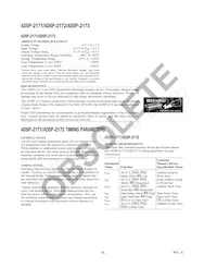 ADSP-2171BSZ-133 Datasheet Page 18