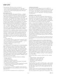 ADSP-2181KSTZ-160 Datasheet Page 2