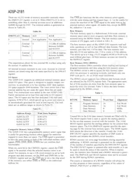 ADSP-2181KSTZ-160 Datasheet Pagina 8