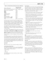 ADSP-2183KCAZ-210 Datasheet Pagina 5