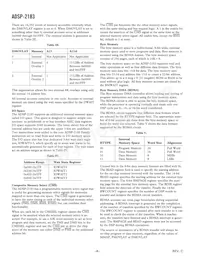 ADSP-2183KCAZ-210 Datenblatt Seite 8