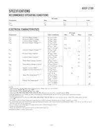 ADSP-2184BSTZ-160數據表 頁面 13