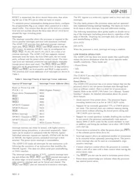 ADSP-2185BSTZ-133 Datasheet Page 5
