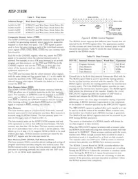 ADSP-2185MKCAZ-300數據表 頁面 14