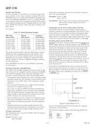 ADSP-2186BSTZ-160數據表 頁面 12