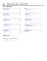 ADSP-2187LBSTZ-210 Datasheet Page 2