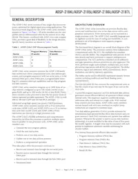 ADSP-2187LBSTZ-210 Datasheet Page 3